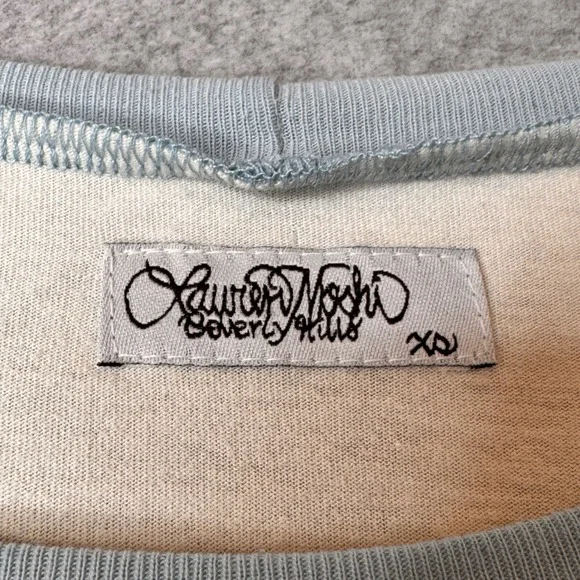 Lauren Moshi Limited Edition Baseball Tee Wild One Eagle Third Eye Oversized XS